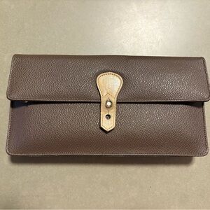 Brown Leather Women’s Clutch